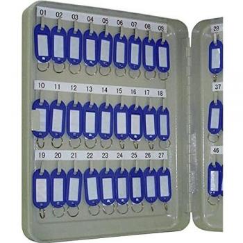 Q-Connect 937602 armoire clés 54 clés acier résistant épaisseur 0.8mm