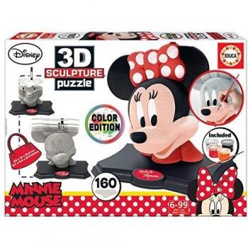 Puzzle 3D de Minnie Mouse