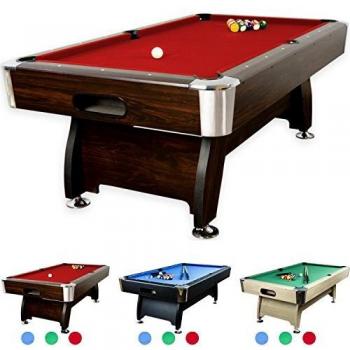 GAMES PLANET® 8 ft Billardtisch Premium