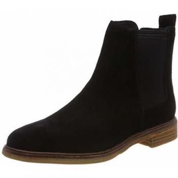 Clarks Clarkdale Arlo, Botas Chelsea para Mujer, Negro