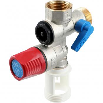 Groupe de sécurité GARIS S01-GSEC-20X inox droit