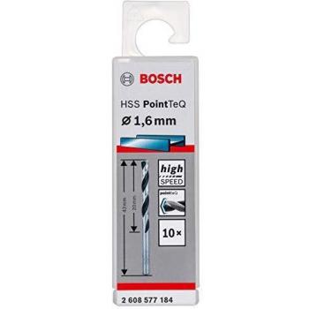 Bosch Accessories Ensemble de 10 forets hélicoïdaux HSS PointTeQ