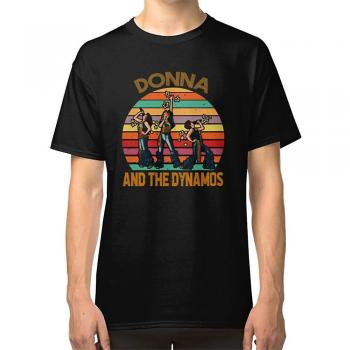 T-shirt noir M Donna et les Dynamos Musical