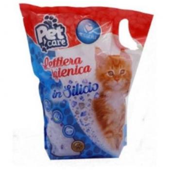 Lettiera per gatti in silicio 3.8lt