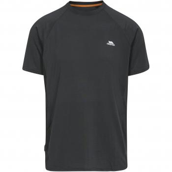 Camiseta de Hombre Trespass Cacama, Manga Corta, Color Negro, Talla XS