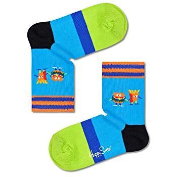 Happy Socks Calcetines KIDS Best Buds con Estampado de Comida y Amigos