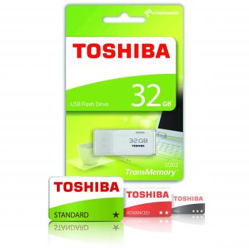 Clé USB 2.0 32 Go Toshiba TransMemory U202 – Blanc