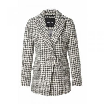 Estilo Salsa Jeans Blazer con Botones Dobles
