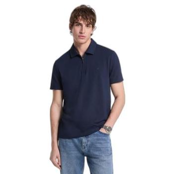 T‑shirt Michael Kors Bleu Slim Fit à Zip