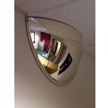 Securikey Convex Half Face Dome Mirror 600 x 300mm SEC74535