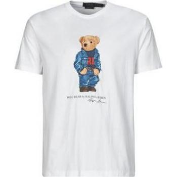 Ralph Lauren Men's White Cotton Crew Neck T-Shirt