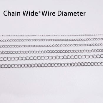 Fil de Collier Argent/Plaqué Laiton – 5 pièces