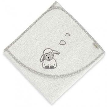 Asciugamano con cappuccio Sterntaler Stanley ecru 80 x 80 cm
