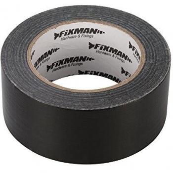 Fixman Heavy Duty Black Duct Tape 50mm x 50m