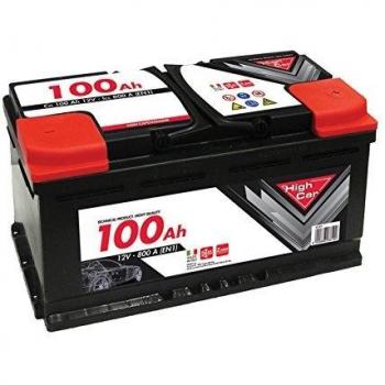 Batteria auto L5 100AH 800A con polo positivo a destra