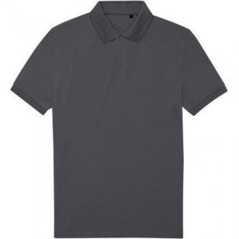 Polo B&C My Eco Uomo Colore Grigio Scuro