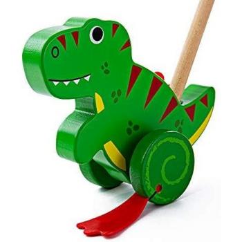 Dinosaur Walking Toy (Wooden T-Rex)