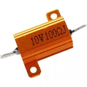 Kit de Resistores 10W 100Ω Aluminio Dorado (2 Piezas)