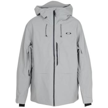 Oakley Men’s Canopy‑Insulated Jacket, Large, Cement Grey