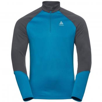 Odlo Herren 1/2 Zip Planches 592872 – Graphit Grey Black XXL