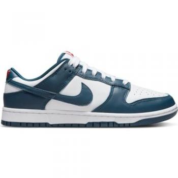 Baskets NIKE Dunk Low Retro Hommes Lacets Bleus