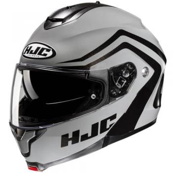 HJC C91N Nepos Klapphelm Schwarz Grau S male