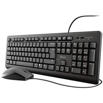 Trust TKM-250 kit clavier et souris QWERTY