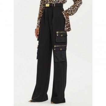 Elisabetta Franchi Hosenmodell „Pantalone“ – Schwarze Stoffhose mit Entspannungsfit