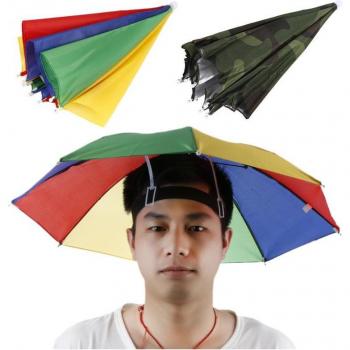 Chapeau de Randonnée avec Parapluie Intégré