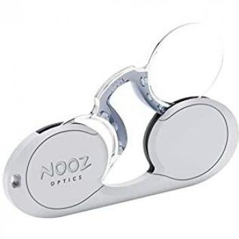 Nooz Optics Elite Reading Specs – Oval Silver, +1.00 for Men & Women