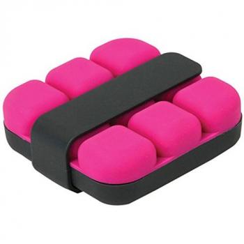 Ice Cube Trio: COOKUT Pink Tray + Tongs