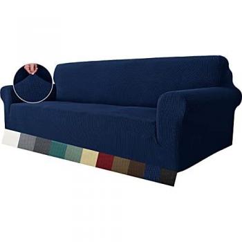 Housse de canapé jacquard 3 places