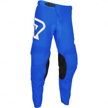 Acerbis MX-Track Inc Pantaloni Moto Cross Blu-Bianco 28