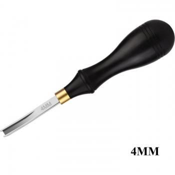 Outil de coupe biseauté LMDZ, spatule large pour cuir, 4/6/8/10mm