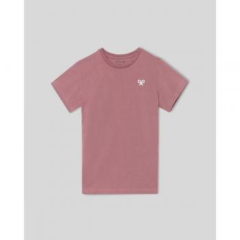 Silbon T-Shirt Kids Raqueta Etínica Coral Retro en la Parte Trasera