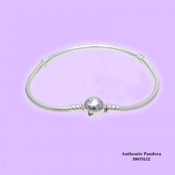 Bracelet Pandora 590731CZ-17 – Femme, scintillement argento-zirconique