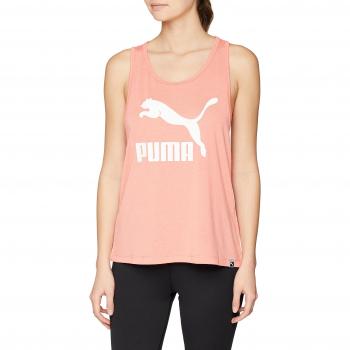 PUMA Camiseta Clásica con Logo, Mujer, Azul (Azul Oscuro), M