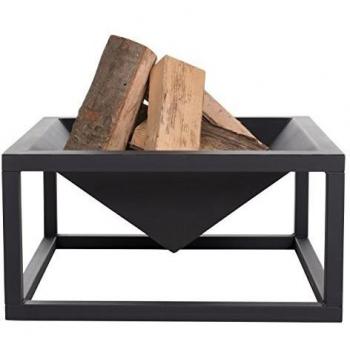 RedFire 81025 Tervo Braciere in Metallo Nera, 80 cm