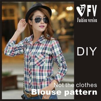 BCY-6 Double-Layer Women's Shirt Crafting Blueprint