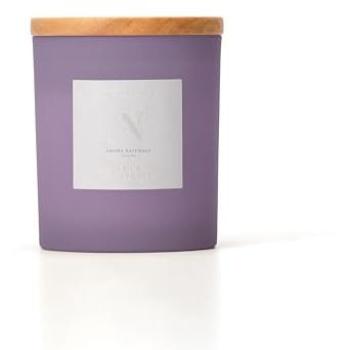 Vanilla Kissed Frosted Pink Candle