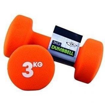 3kg Neoprene Coated Dumbbells