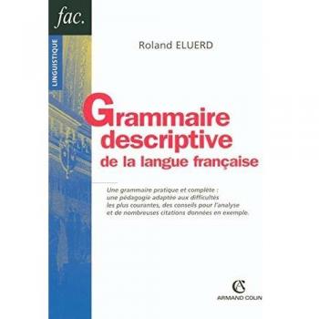 Grammaire Descriptive De La Langue Française