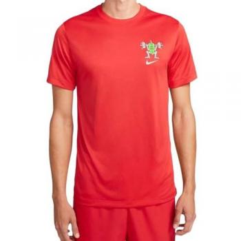T-shirt Humor Nike Rouge pour Homme