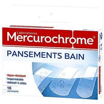 Pansements bain Mercurochrome x16