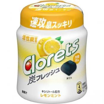 Minted Lemon Charcoal Gum – Mondelez 112g