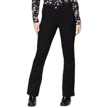 Womens Petite Comfort Stretch Bootcut Jeans