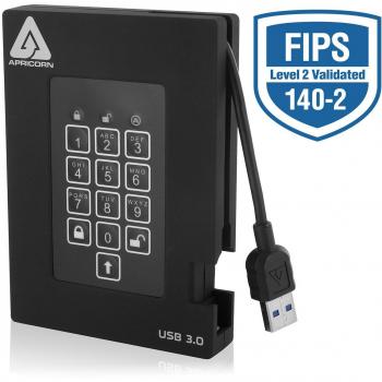 Apricorn Aegis Padlock Fortress FIPS 140-2 1TB