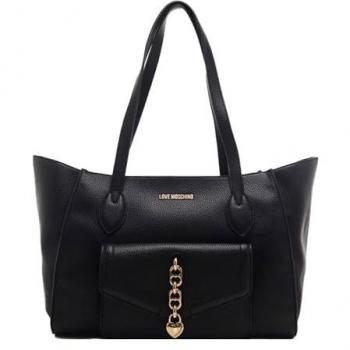 Love Moschino Black Chain Detail Bag