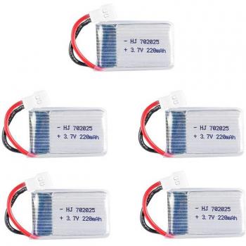 Syma X4 X11 X13 3.7V 220mAh Lipo Battery