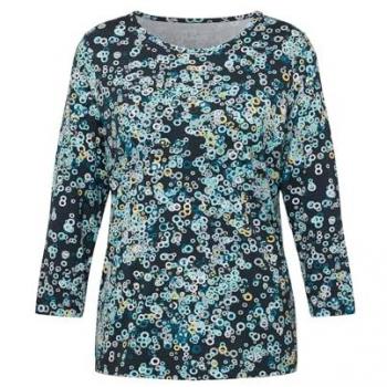 Rabe 3/4-Arm Damen T-Shirt mit grafischem Muster